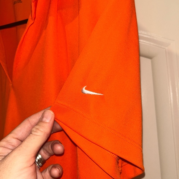 Nike Women's Bright Orange Polo Shirt - Picture 3 of 3